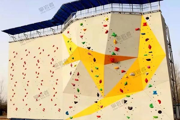 专业安装,让休闲攀岩墙成为大众健身新地标